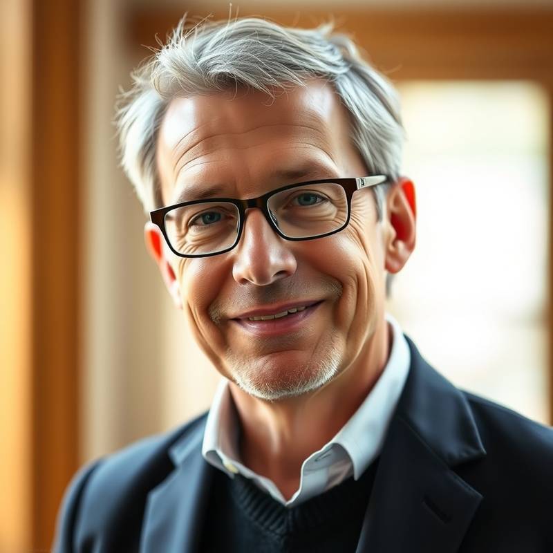 Foto van zangleraar Pieter van Dijk